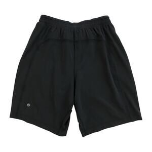 Lululemon Pace Breaker Shorts Mens Small S Black Lined 9” Inseam Gym Running